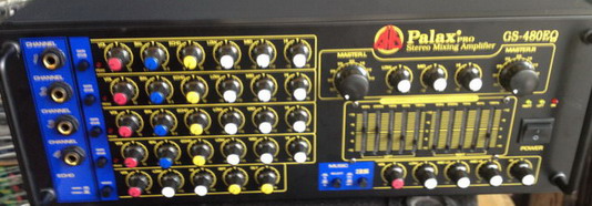  Amplifier Palax pro GS 480 EQ